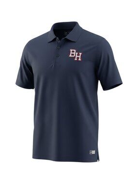 Russell Athletic Polo Shirt L Blue